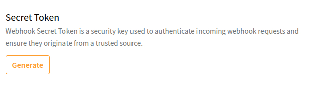 Secret Token Management